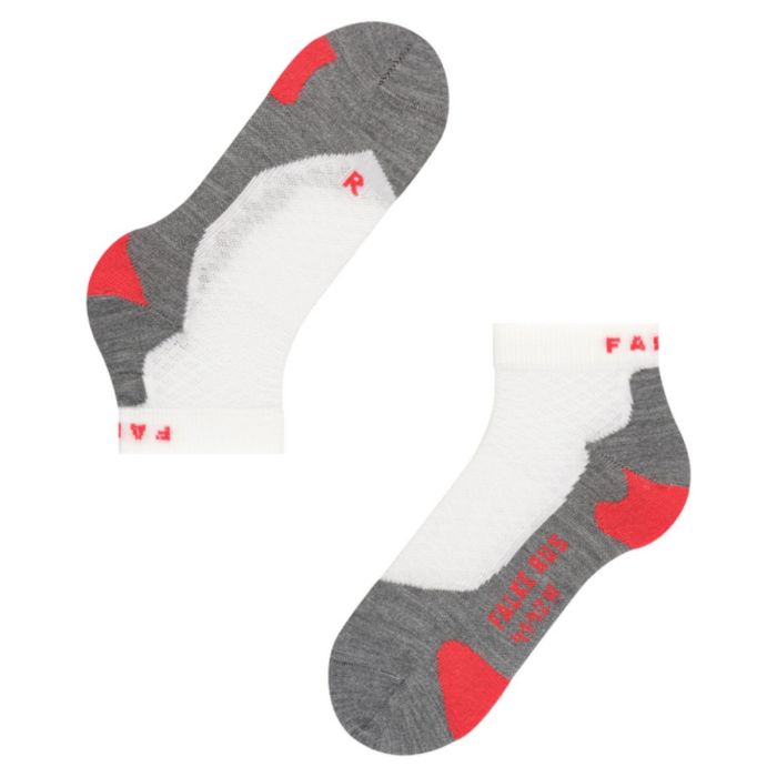 Falke Dame Strømper RU5 Short Running Sock Hvid