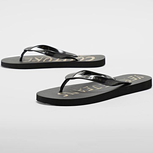 Tongs Fondo Flip Flop 74YA3SQ7 Noir Doré
