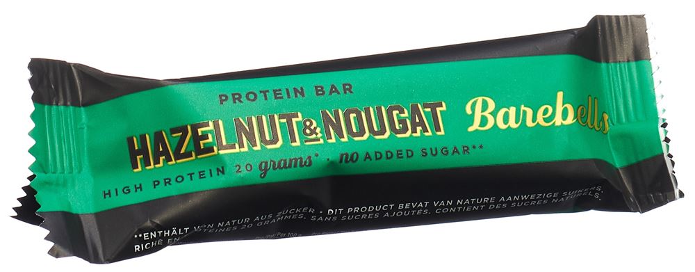 Barebells Proteinriegel<br>55 g, Hazelnut Nougat