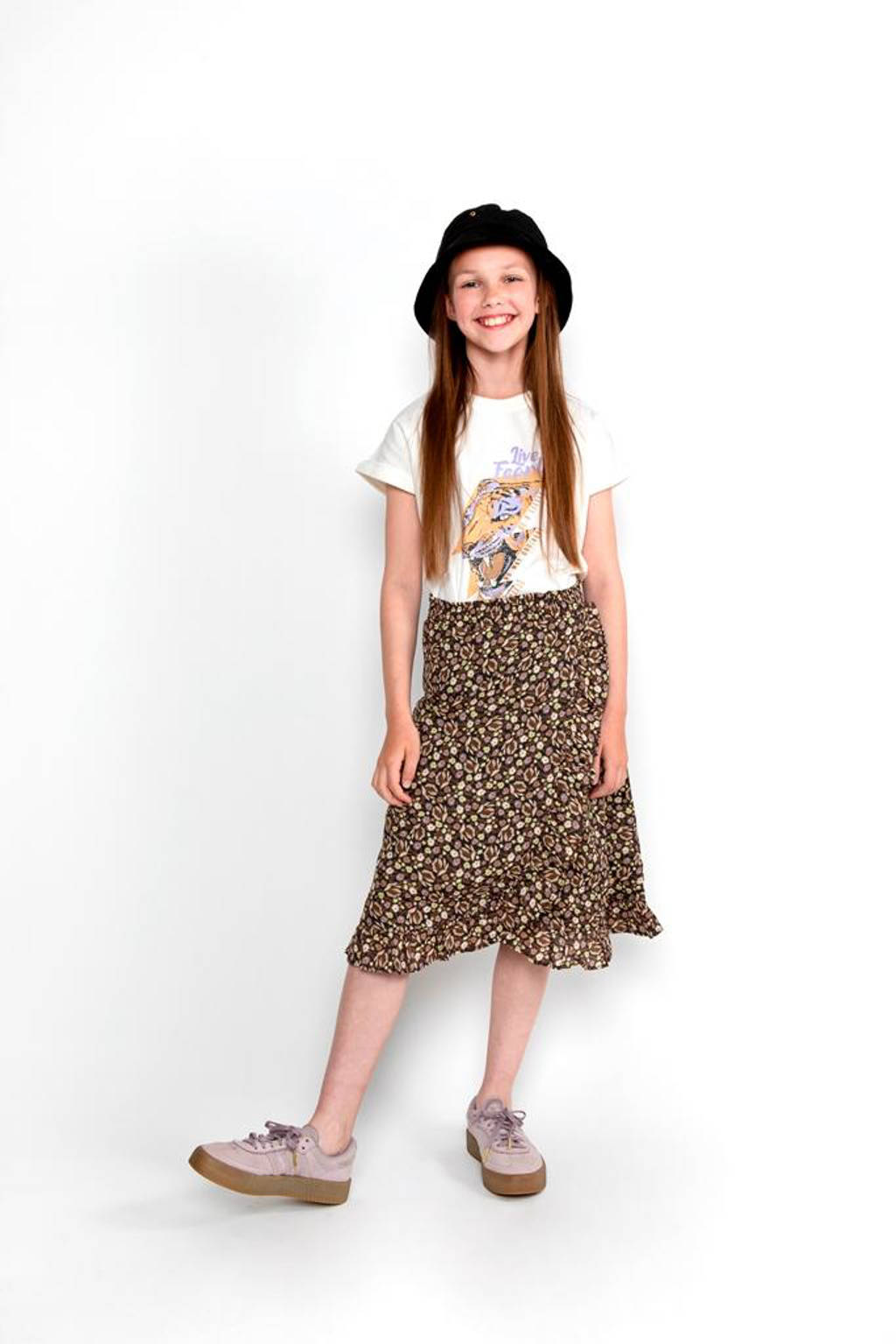 No Way Monday t-shirt met printopdruk off-white