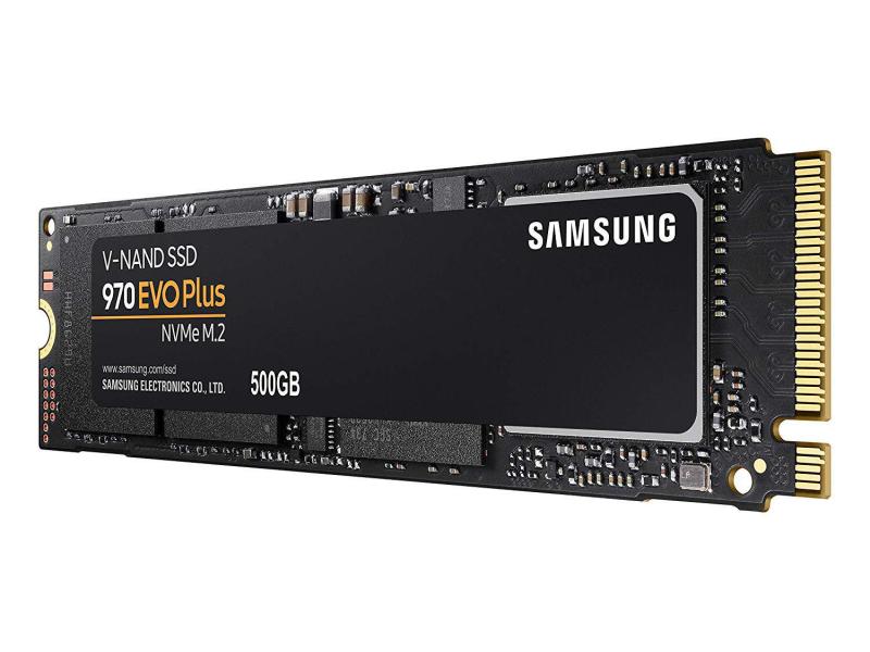 Samsung SSD 970 EVO Plus NVMe M.2 2280 NVMe 500 GB M.2 2280-Solid State Drive mit 500 GB