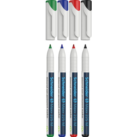 Schneider Maxx 225 M 4er-Etui Universalmarker - 1 mm