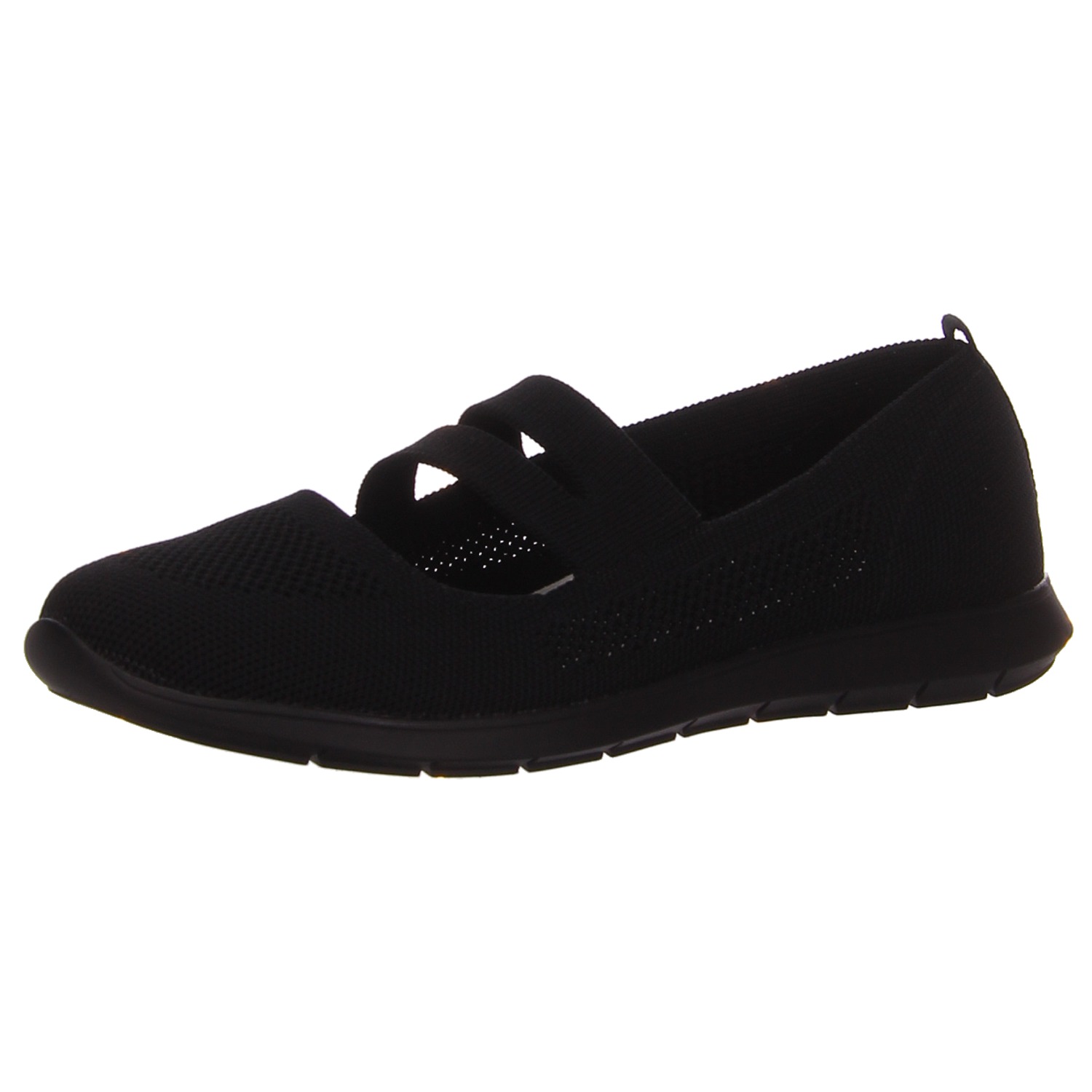 Remonte Ballerina schwarz schwarz