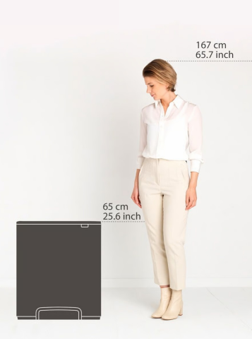 Bo Pedaalemmer, met 2 binnenemmers, 2 x 30 liter - Platinum