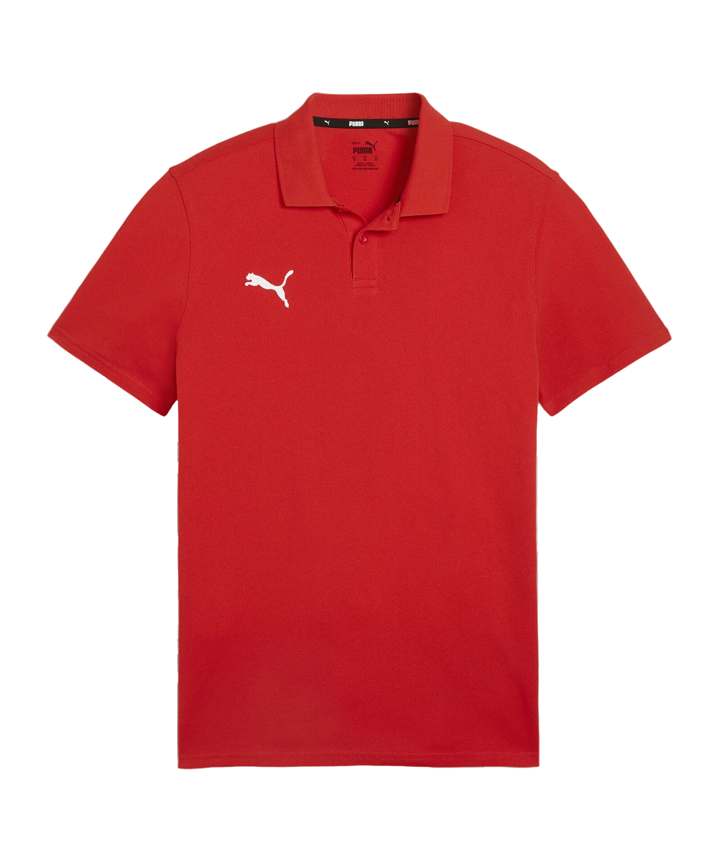 PUMA teamGOAL Casuals Poloshirt Rot F01