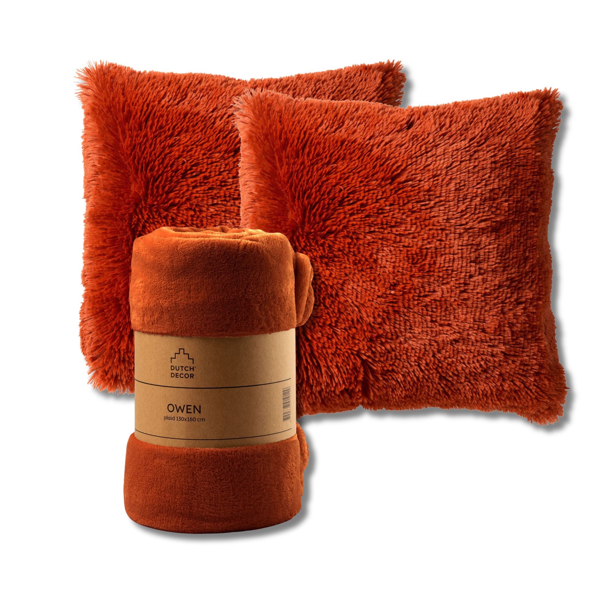 Dutch Decor Set van 2 sierkussens en 1 plaid
