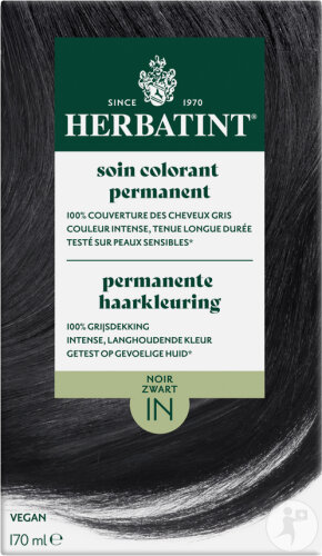 Herbatint Soin Colorant Permanent 1N Noir 1 Kit