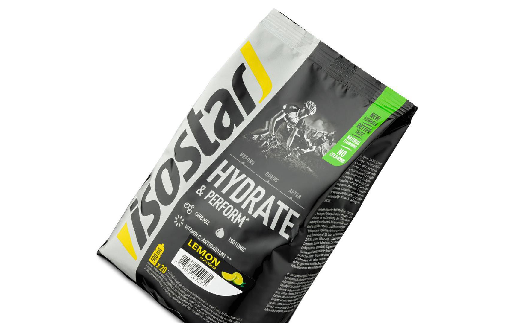 Pulver Hydrate & Perform Lemon 800 gIsostar Pulver Lemon