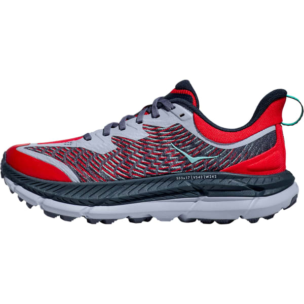 Chaussure trail HOKA ONE ONE MAFATE SPEED 4 CERISE / STORMY SKIES