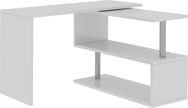 INOSIGN Schreibtisch »Volta, Made in Italy« multifunktional - als Computertisch, Eckschreibtisch oder Sideboard