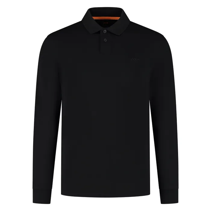 Boss Interlock Longsleeve Polo Heren