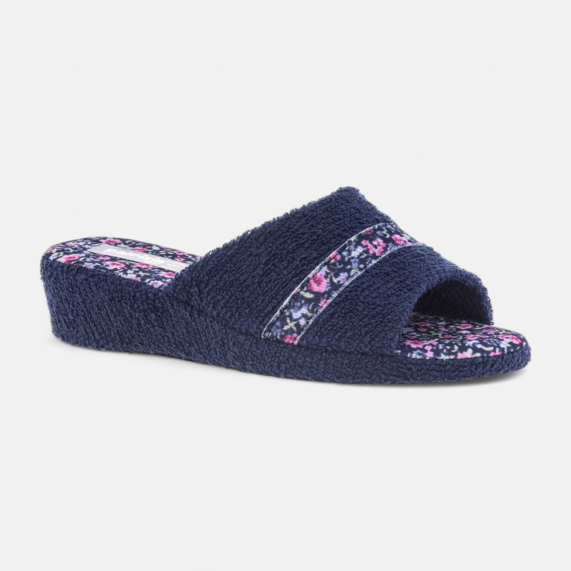 Pantoufles mules Femme bleu marine