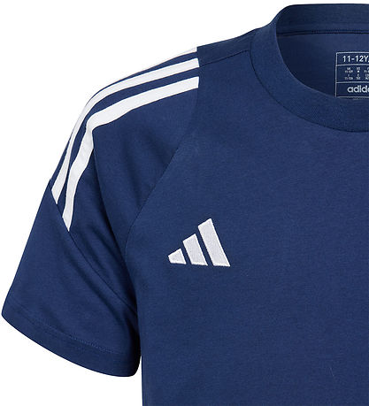 adidas Performance T-shirt - Trio24 SWTEEY - Blå/Hvid