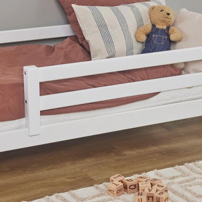 Hoppekids ECO Dream Juniorseng med Sengehest 70x160, Hvit