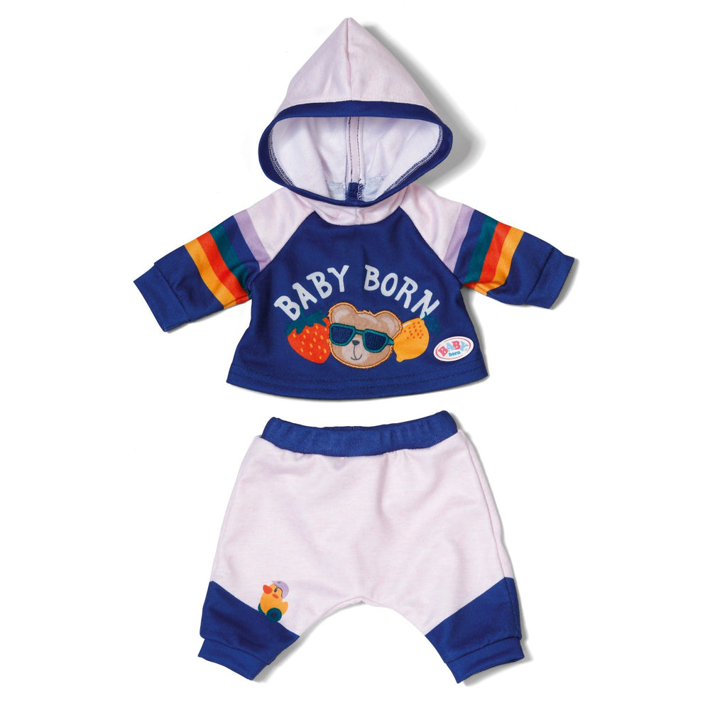 Køb BABY Born Jogging Dragt Navy 43cm