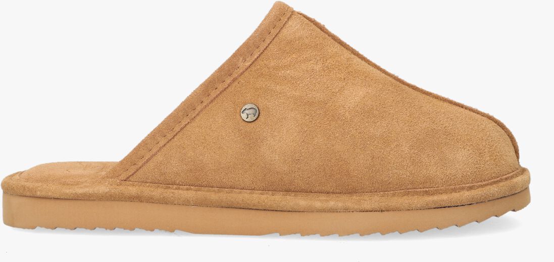 WARMBAT cognac warmbat pantoffels barron