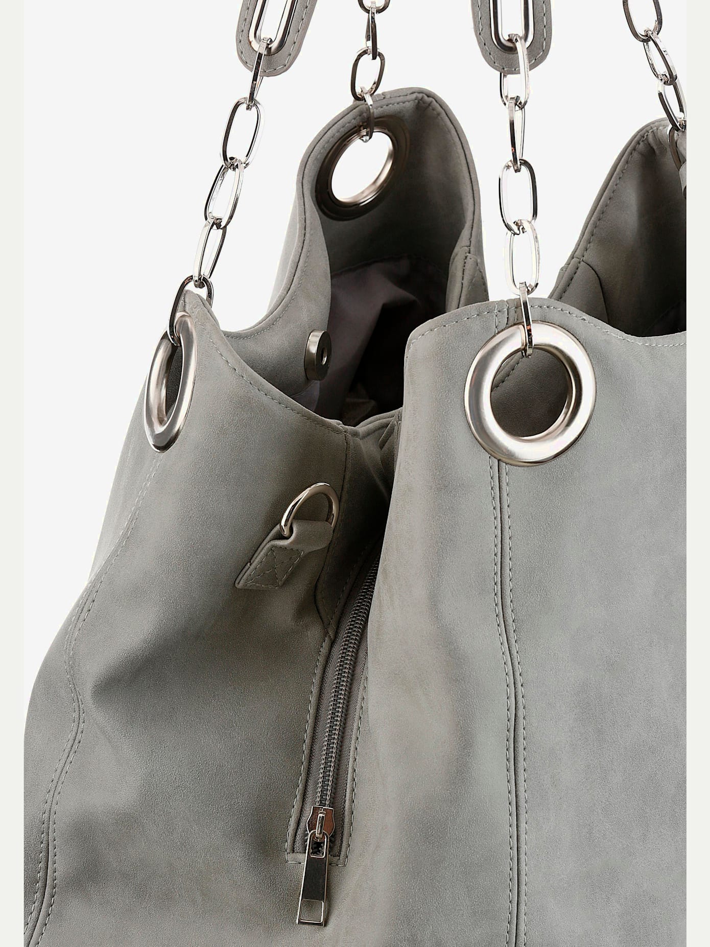 Sac à poignées matière synthétique chic