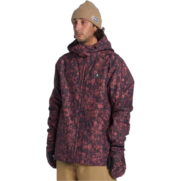 Veste snowboard DC SHOES BASIS PRINT JKT CHAIR ONE CEDAR WOOD