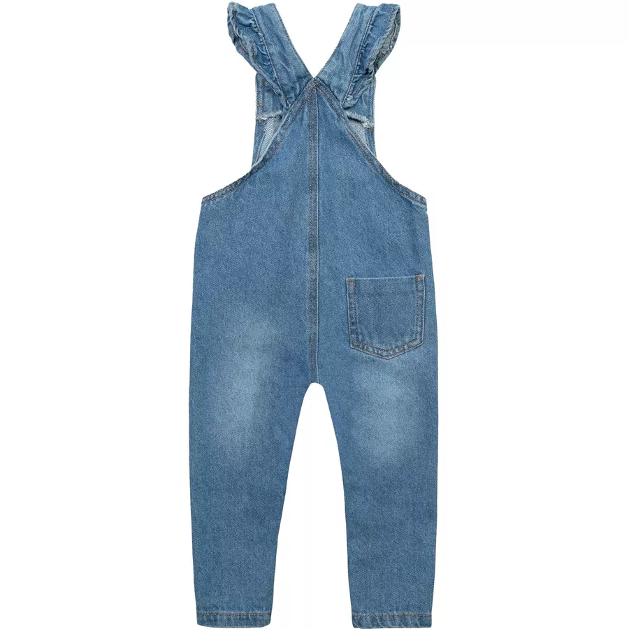 MINOTI Latzhose Denim-Hellblau