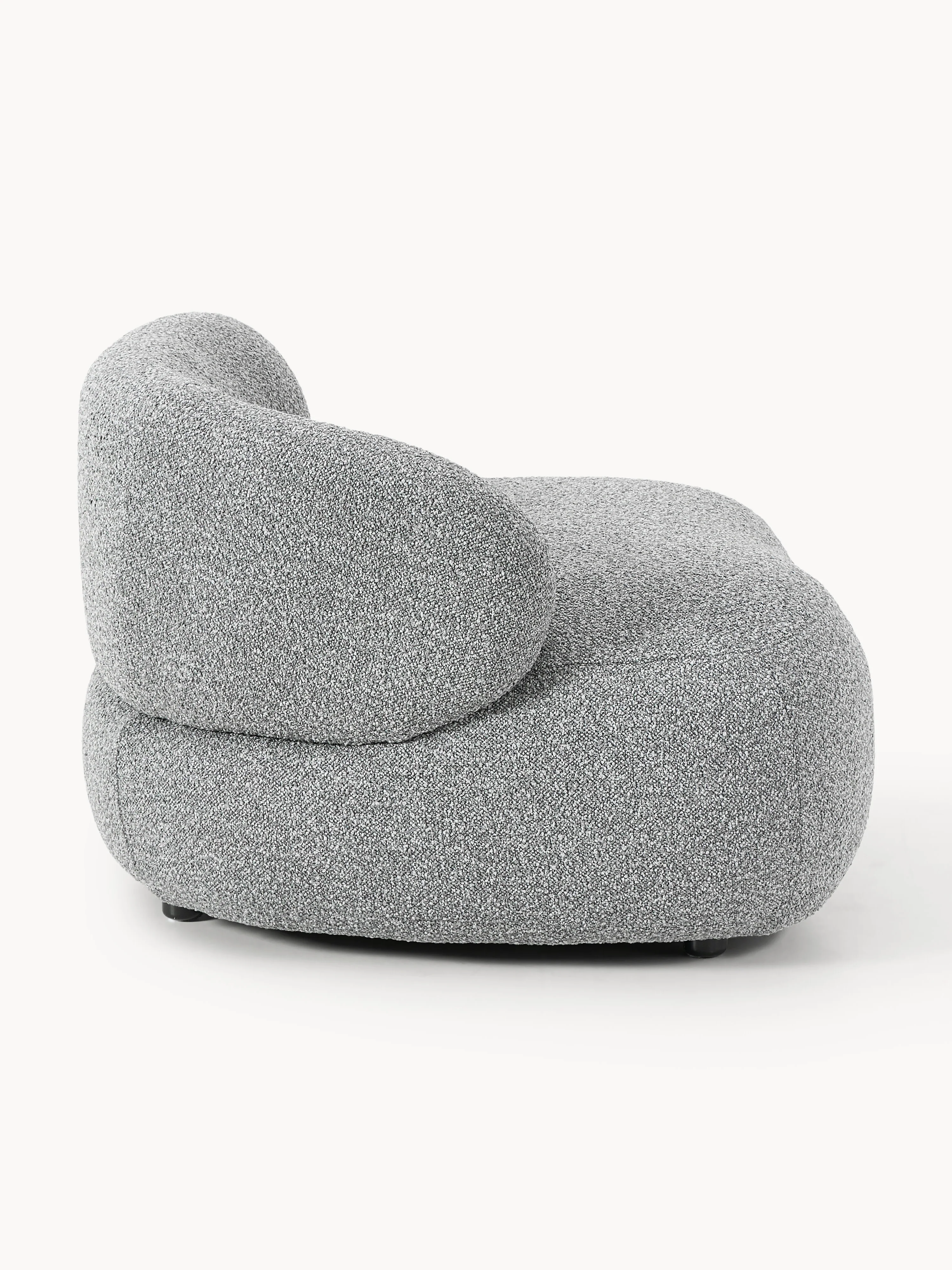 Bouclé loungefauteuil Alba