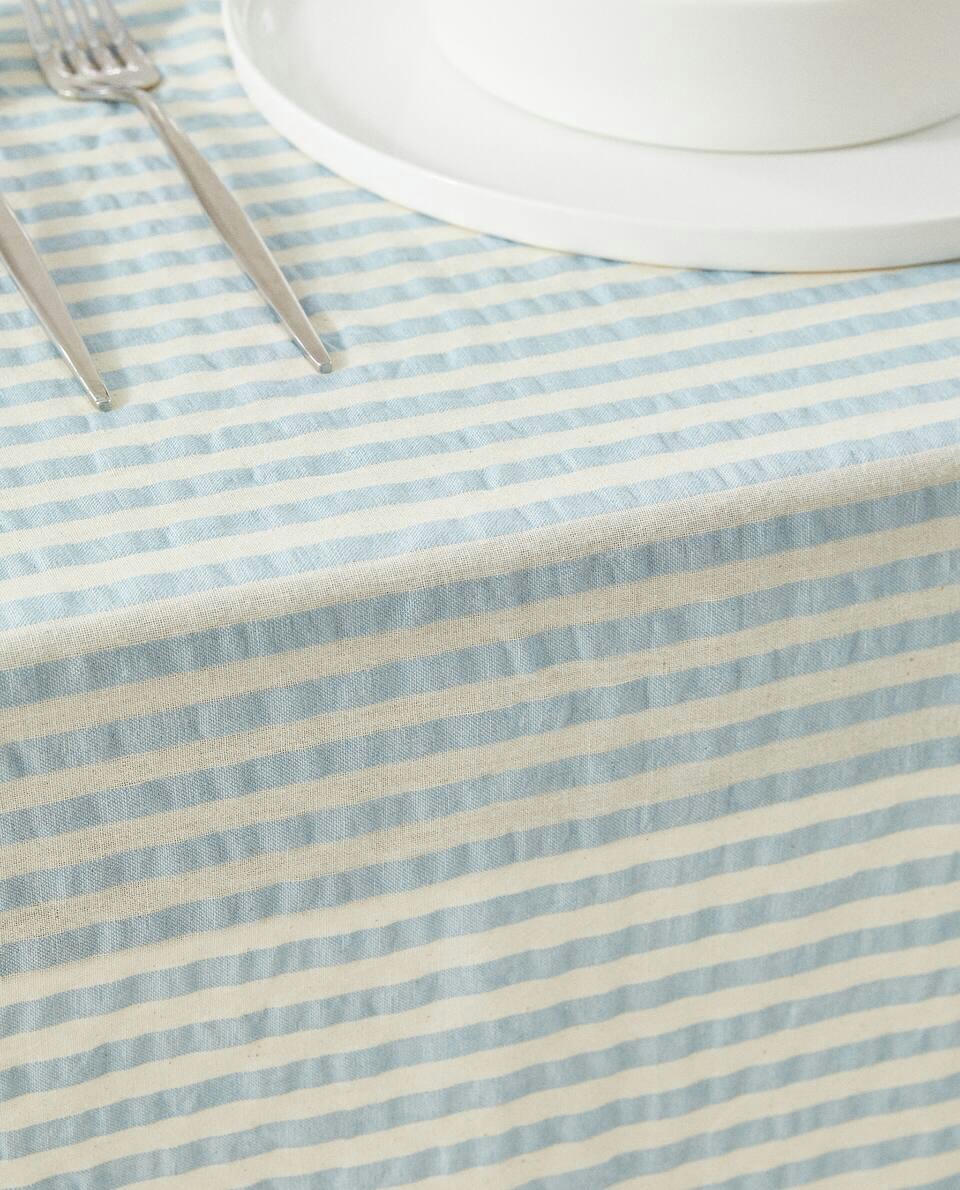TOALHA DE MESA LISTRADA