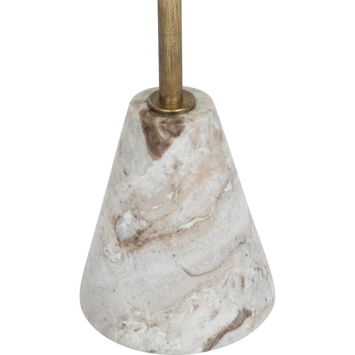 TABLE CAFE BOIS MARBRE NEITH BEIGE