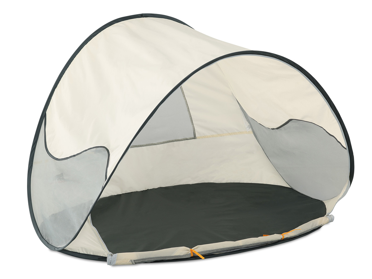 Deryan Luxe Pop Up Crème strandtent