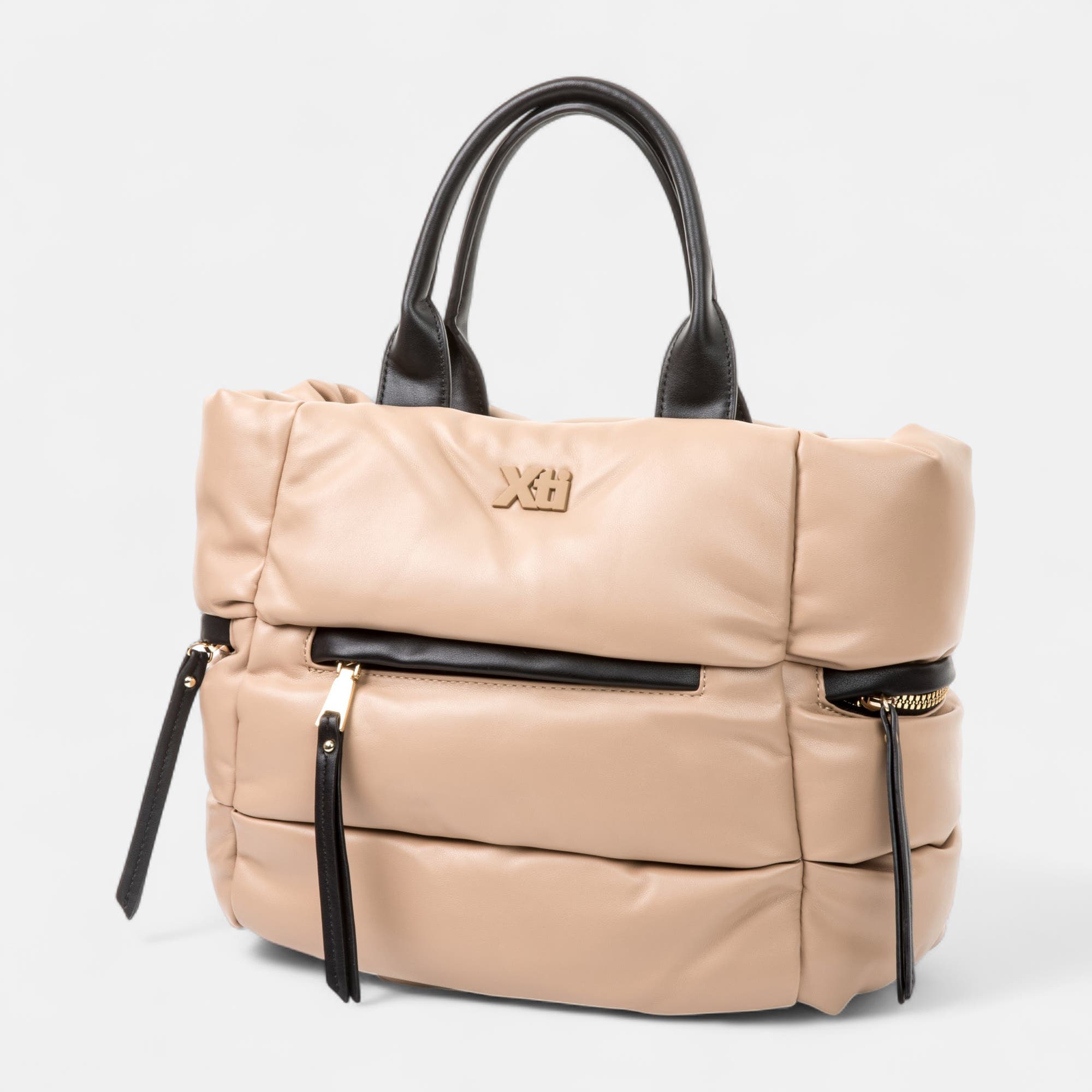 Sac à main beige