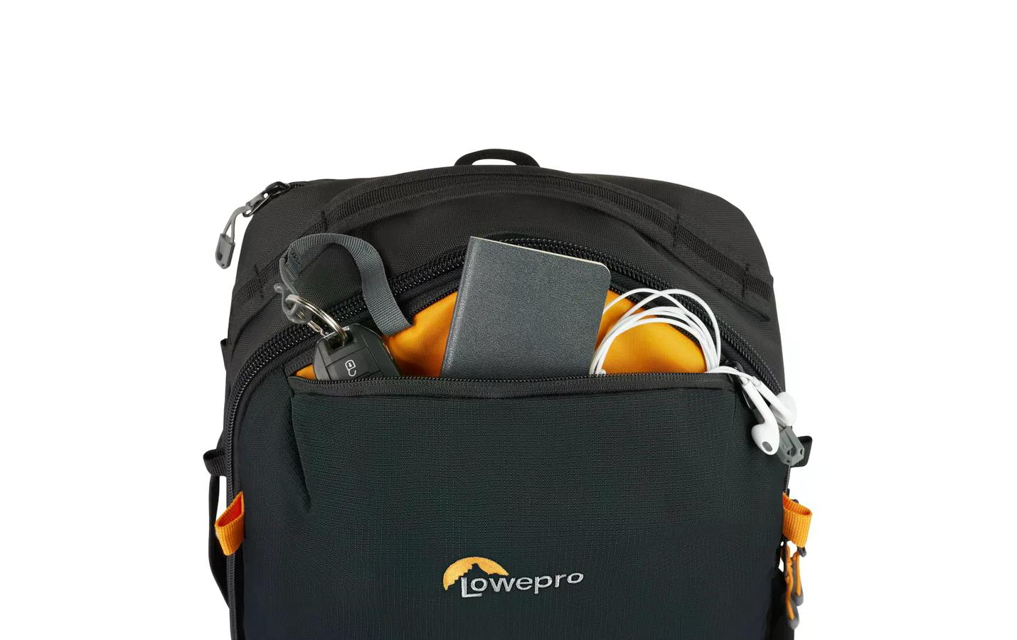 Fotorucksack Trekker Lite BP 250 AW Schwarz<br>Fotorucksack für unterwegs aus recycelten Materialien