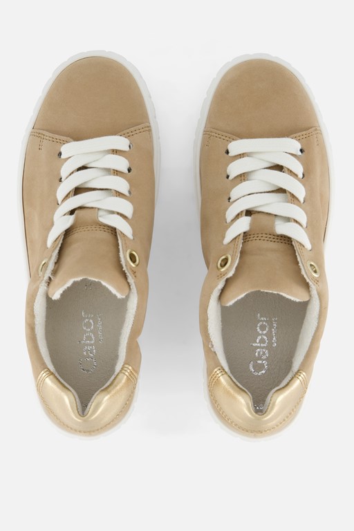 Gabor Sneakers taupe Suede