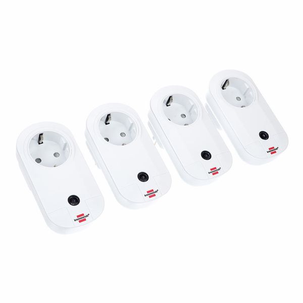 Brennenstuhl RC Switch Sockets Set of 4