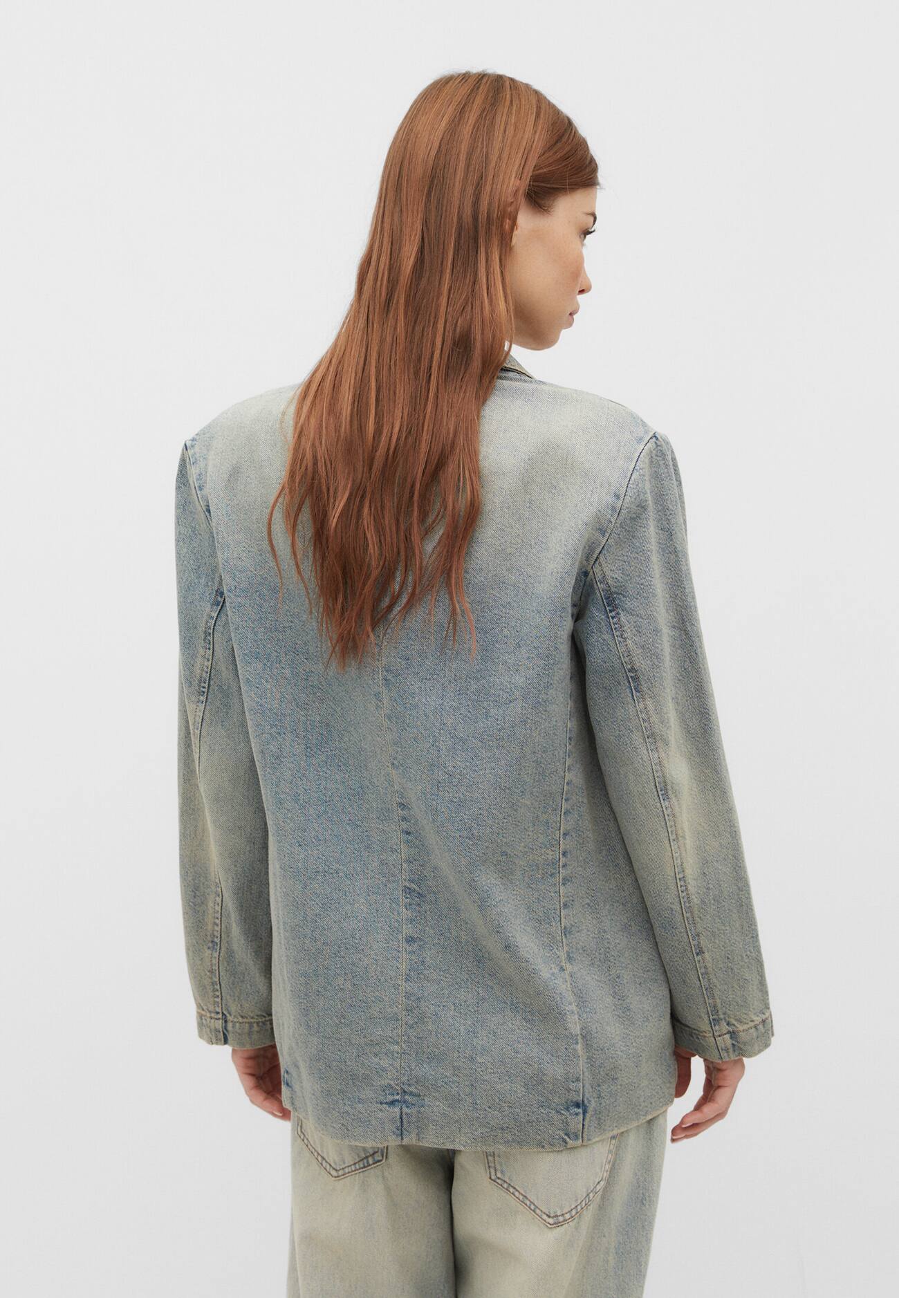 Denim blazer