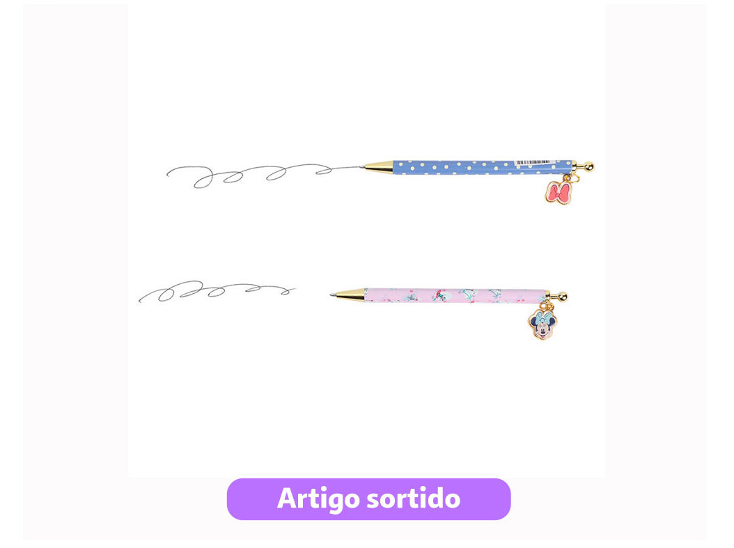 ESFEROGRÁFICA DISNEY COM PENDENTE MODELOS SORTIDOS
