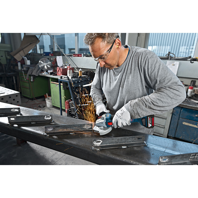 Bosch GWS 18V-10 C&G accu haakse slijper (body) 18V Li-ion