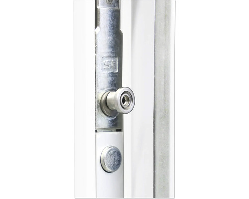 ARON Ternum aluminium raam RAL 9016 verkeerswit, enkelvleugelig (kiep-draai), 800x700 mm, DIN links