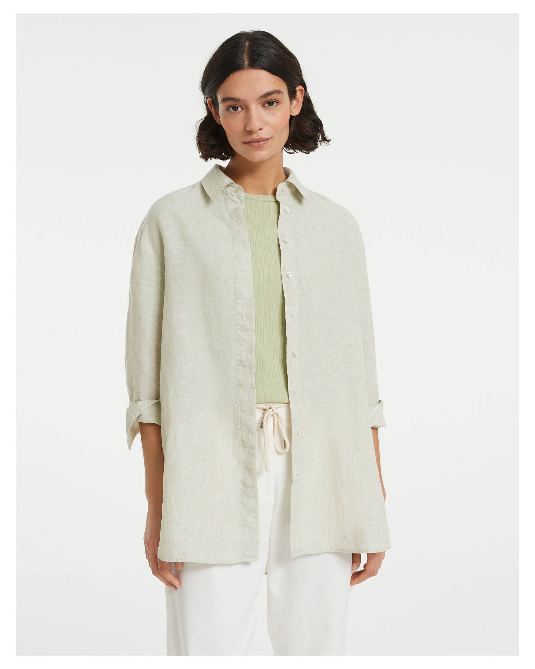 Opus| Damen Leinenbluse FYTHON TWO-ONE
