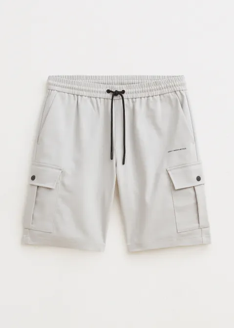 Cargo jogger korte broek grijs (GRS.L)
