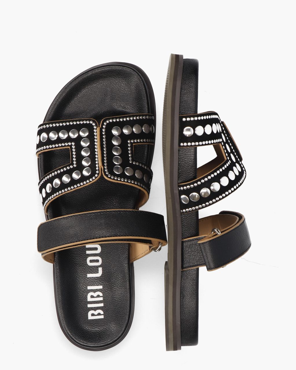 Bibi Lou Mindy Zwart Damesslippers