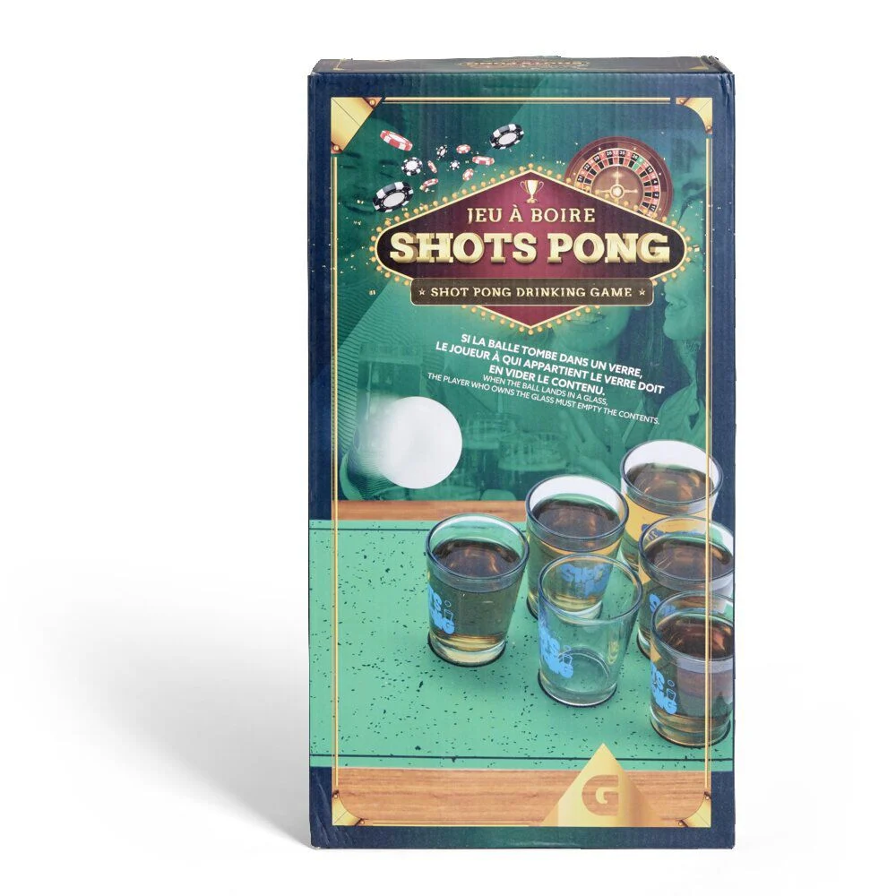 Jeu à boire Shots Pong