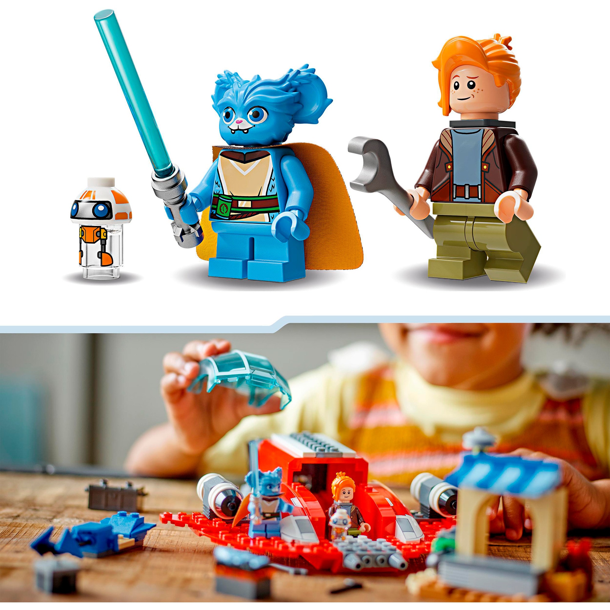 LEGO Konstruktionsspielzeug Star Wars Der Crimson Firehawk