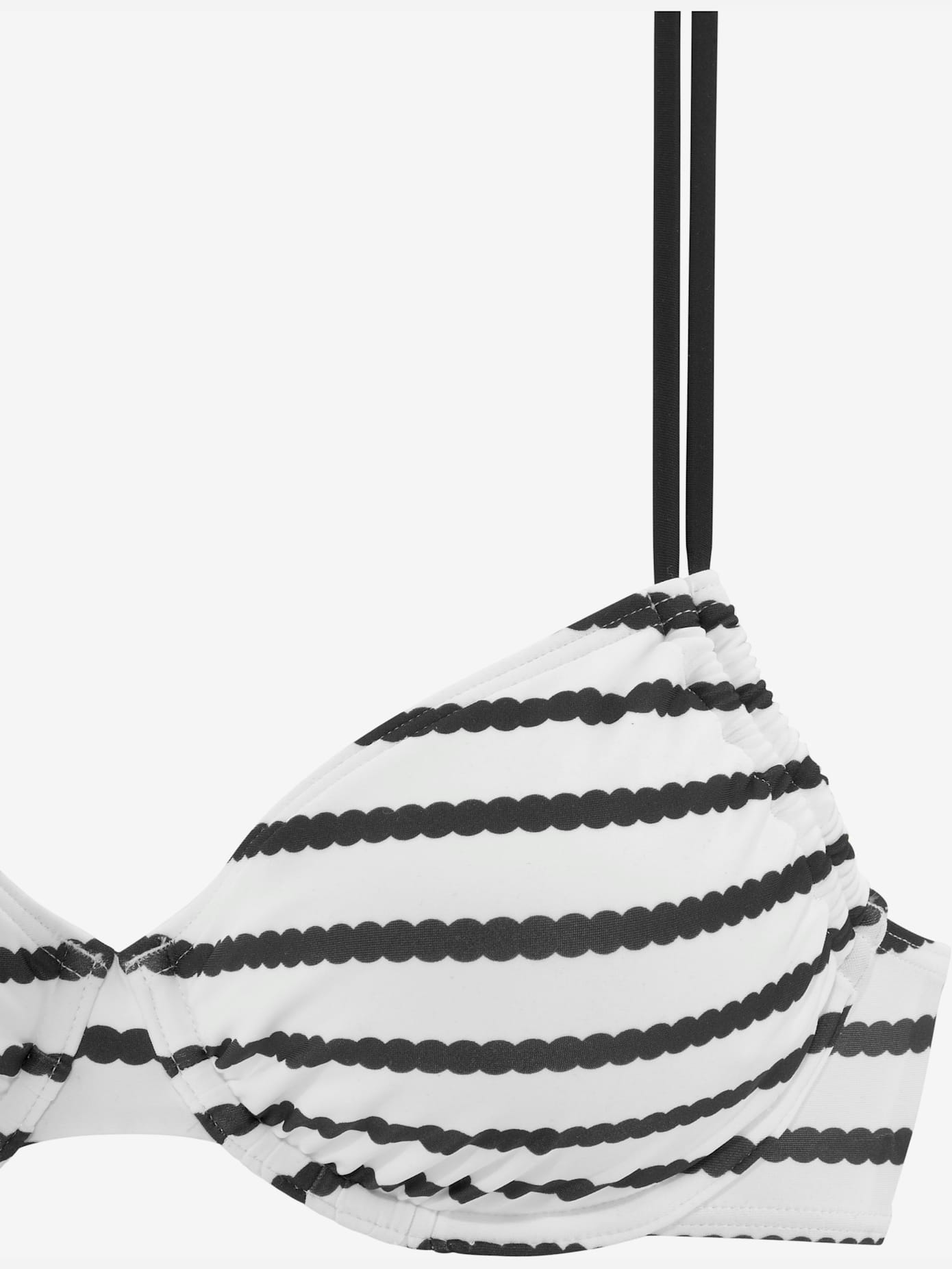 Maillot de bain à armatures rayures tendance