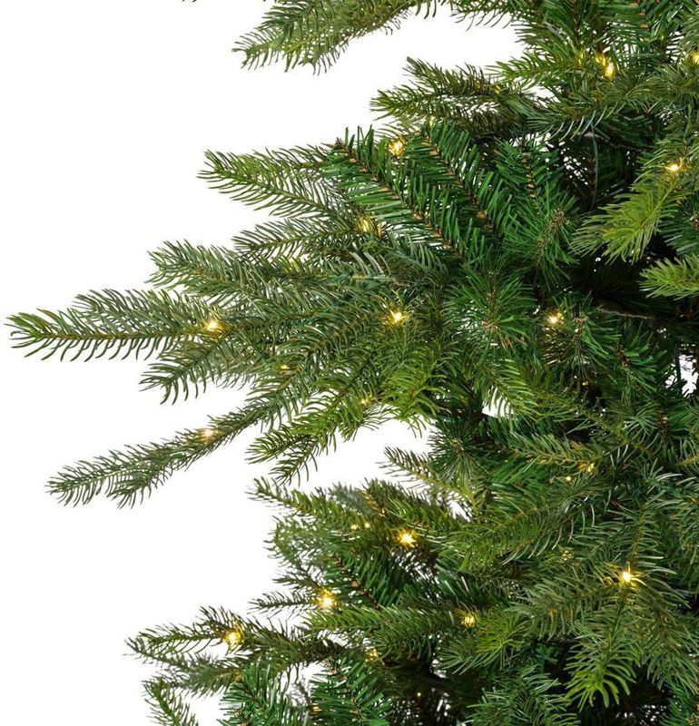 Everlands - Grandis Fir LED ID - Kunstkerstboom - 240 cm - Groen