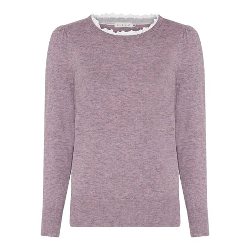 Micha Striktrøje, Soft Rose Melange, M
