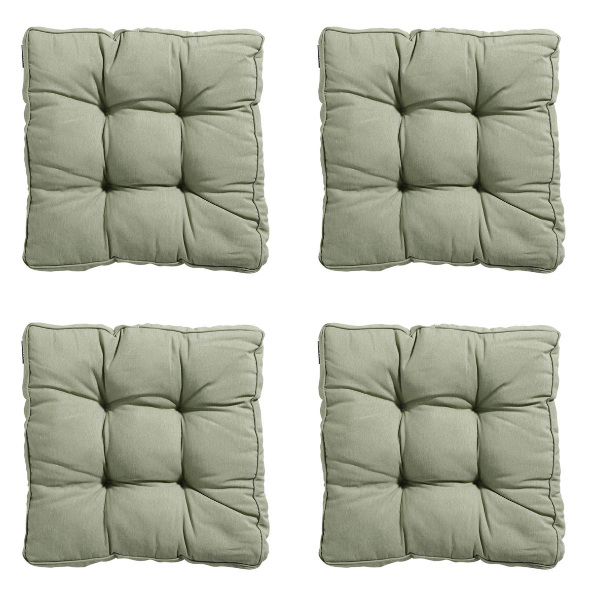 Madison Panama sage Zitkussen - Set van 4