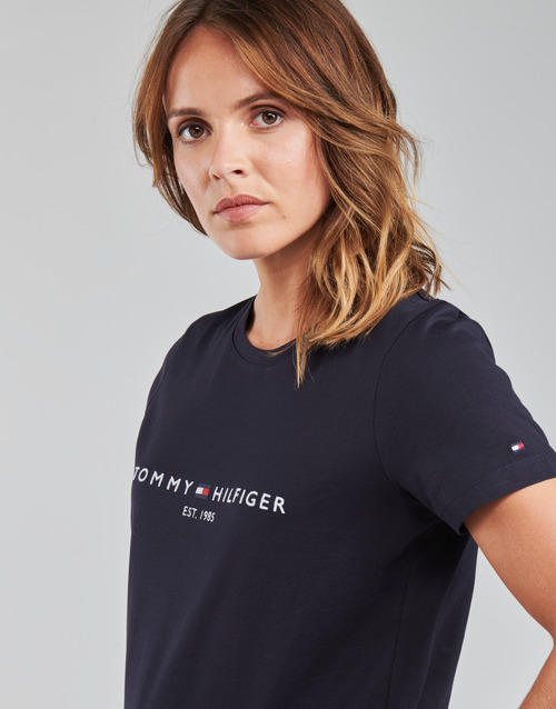 Tommy Hilfiger - HERITAGE HILFIGER CNK RG TEE - Marine