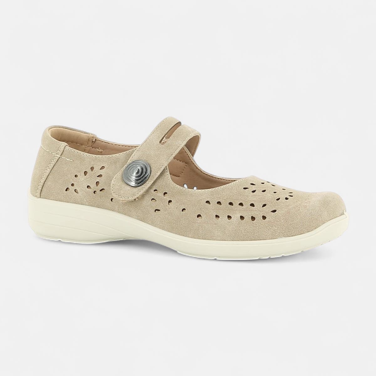 Escarpins pieds sensibles Femme beige
