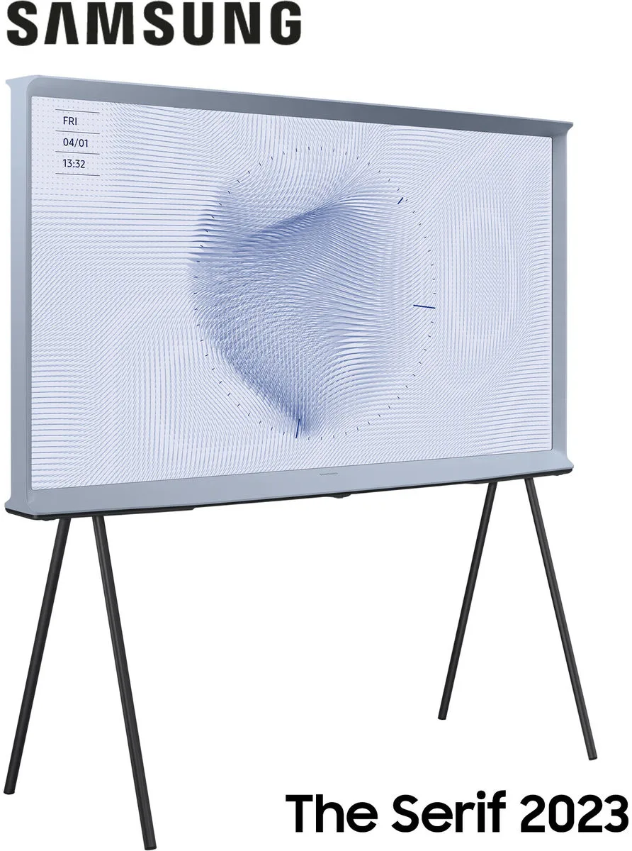 Samsung Serif TQ55LS01B Bleu gris TV QLED