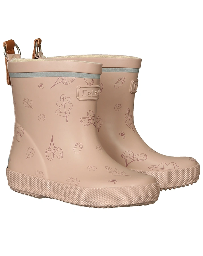 Gummistiefel BASIC AOP in misty rose