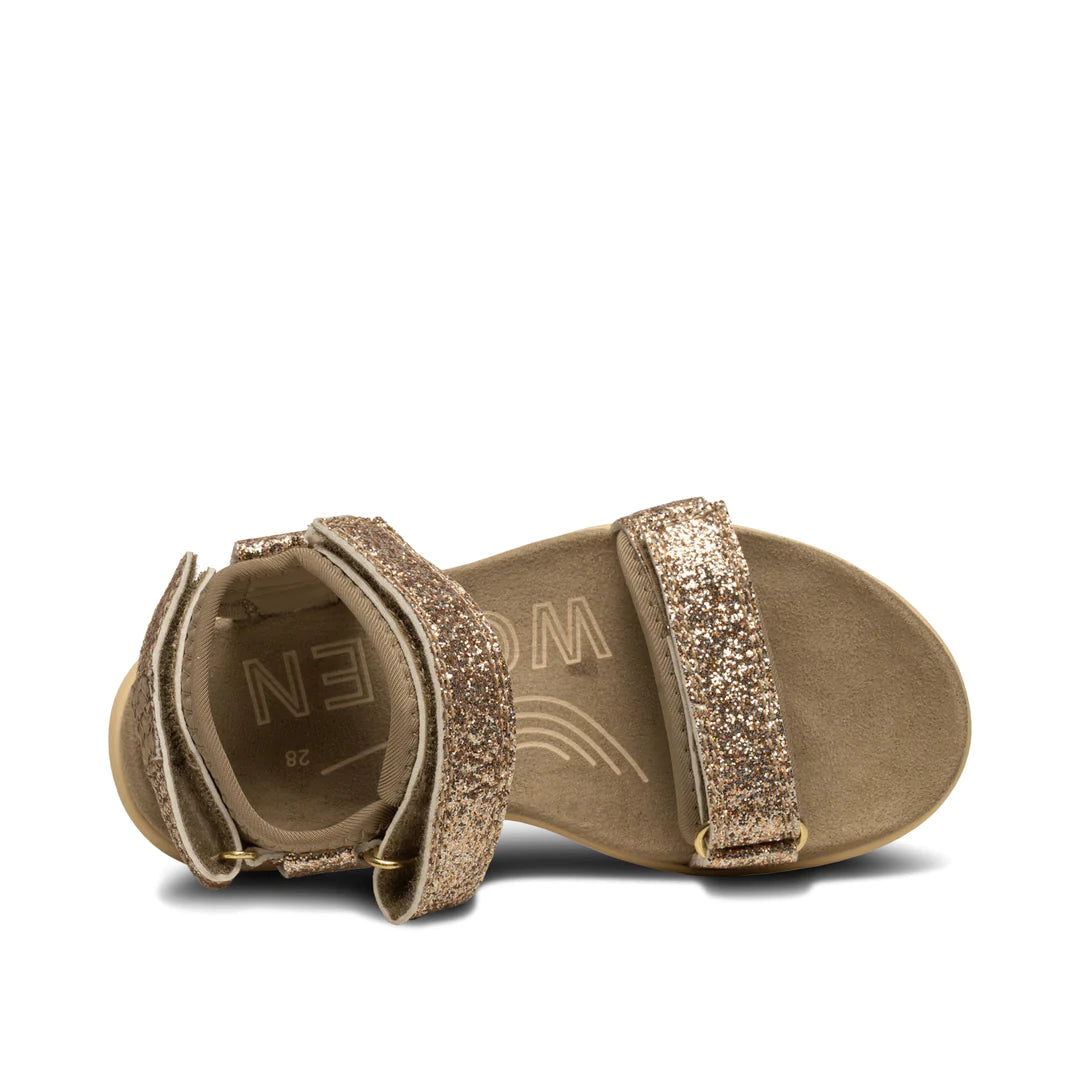 Woden Sandaler Cirkeline Glitter