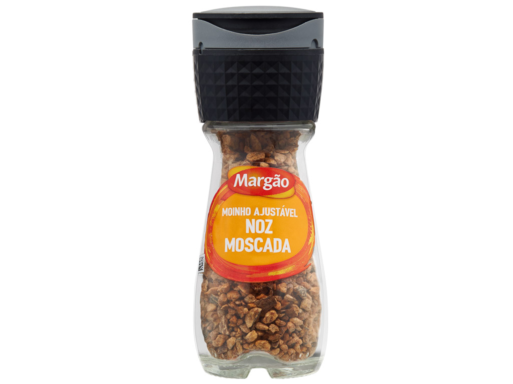 NOZ MARGÃO MOSCADA GRÃO COM MOÍNHO 30G
